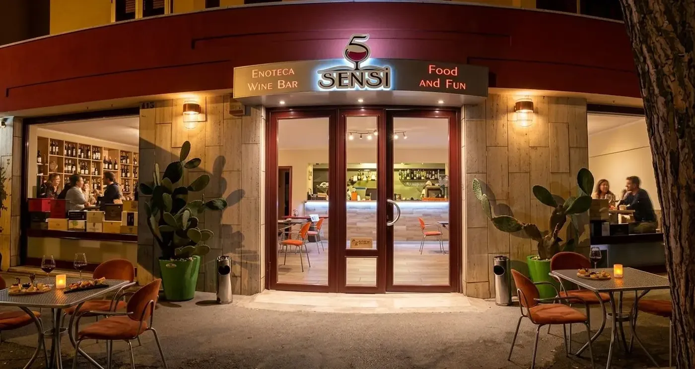 Foto dal sito di Ristorante Enoteca 5 Sensi