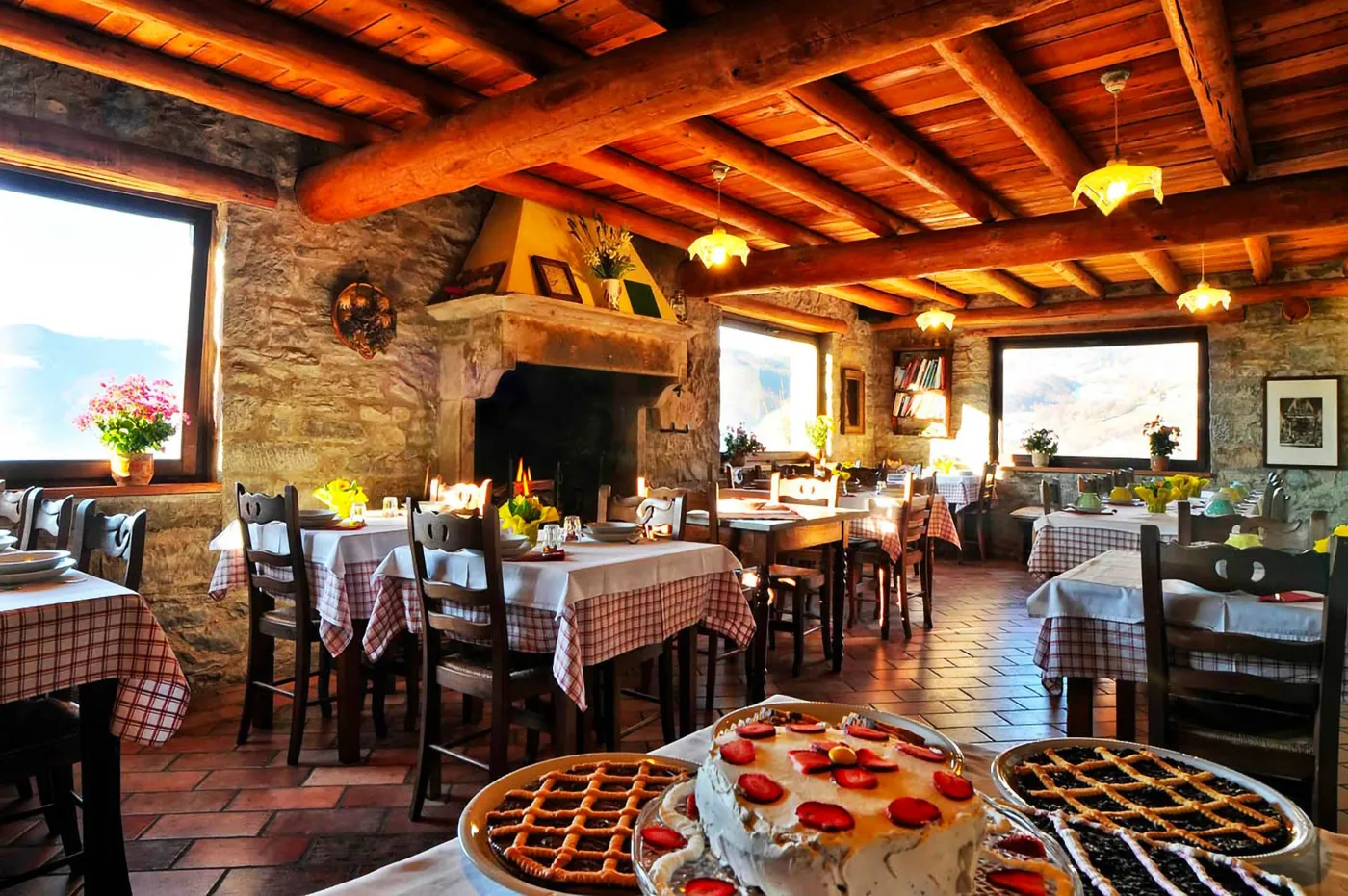 Foto dal sito di Agriturismo del Cimone La Palazza