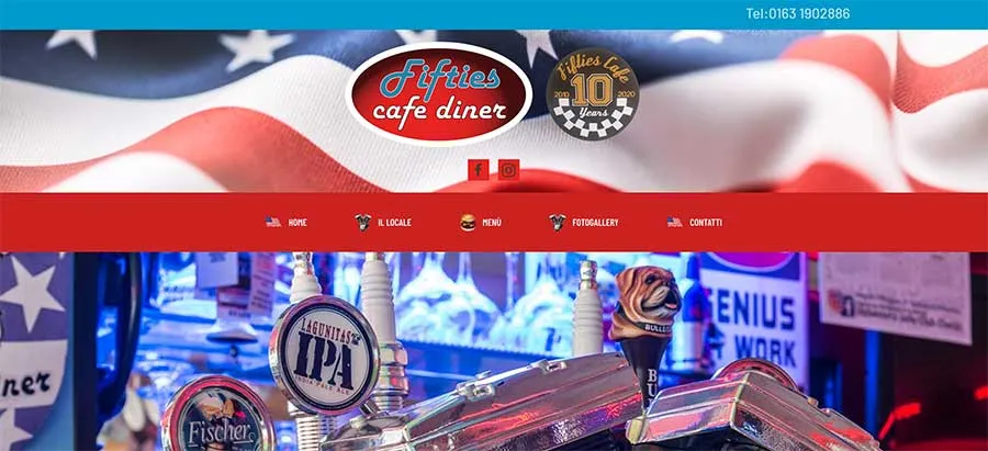 Foto dal sito di Fifties Cafe Diner by Pedro poké