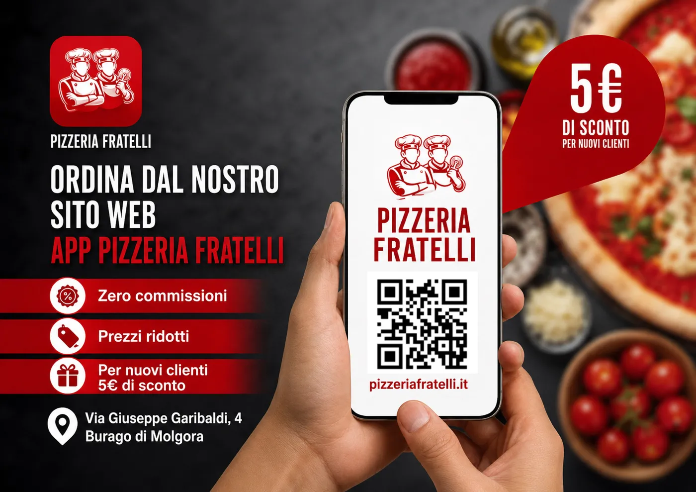 Foto dal sito di Pizzeria Fratelli