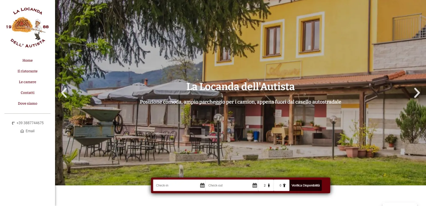 Foto dal sito di Trattoria dell'Autista