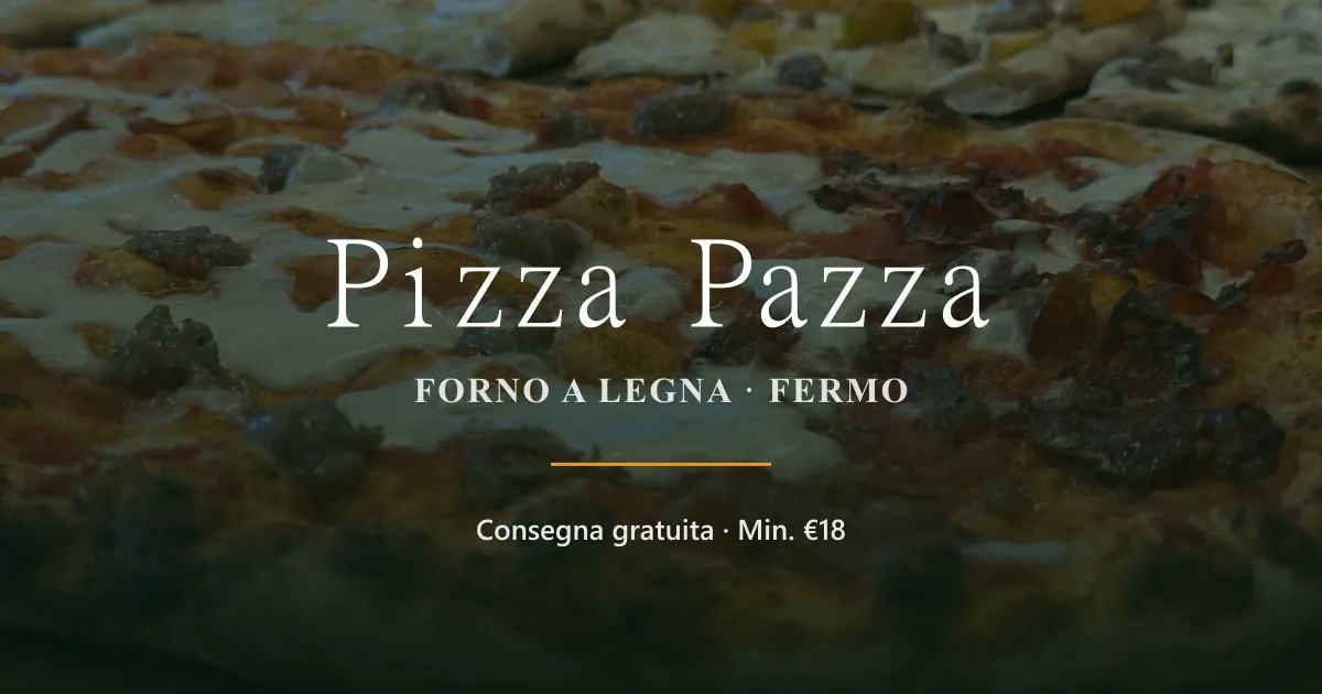Foto dal sito di Pizza Pazza