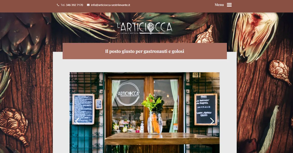 Foto dal sito di L'Articiocca Sestri Levante