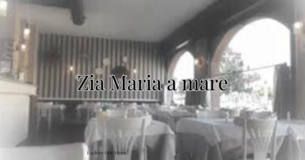 Foto dal sito di Zia Maria A Mare